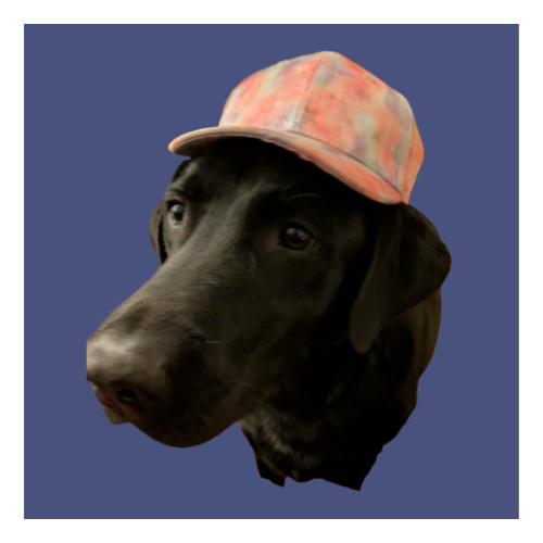 Oskar mit Kappe